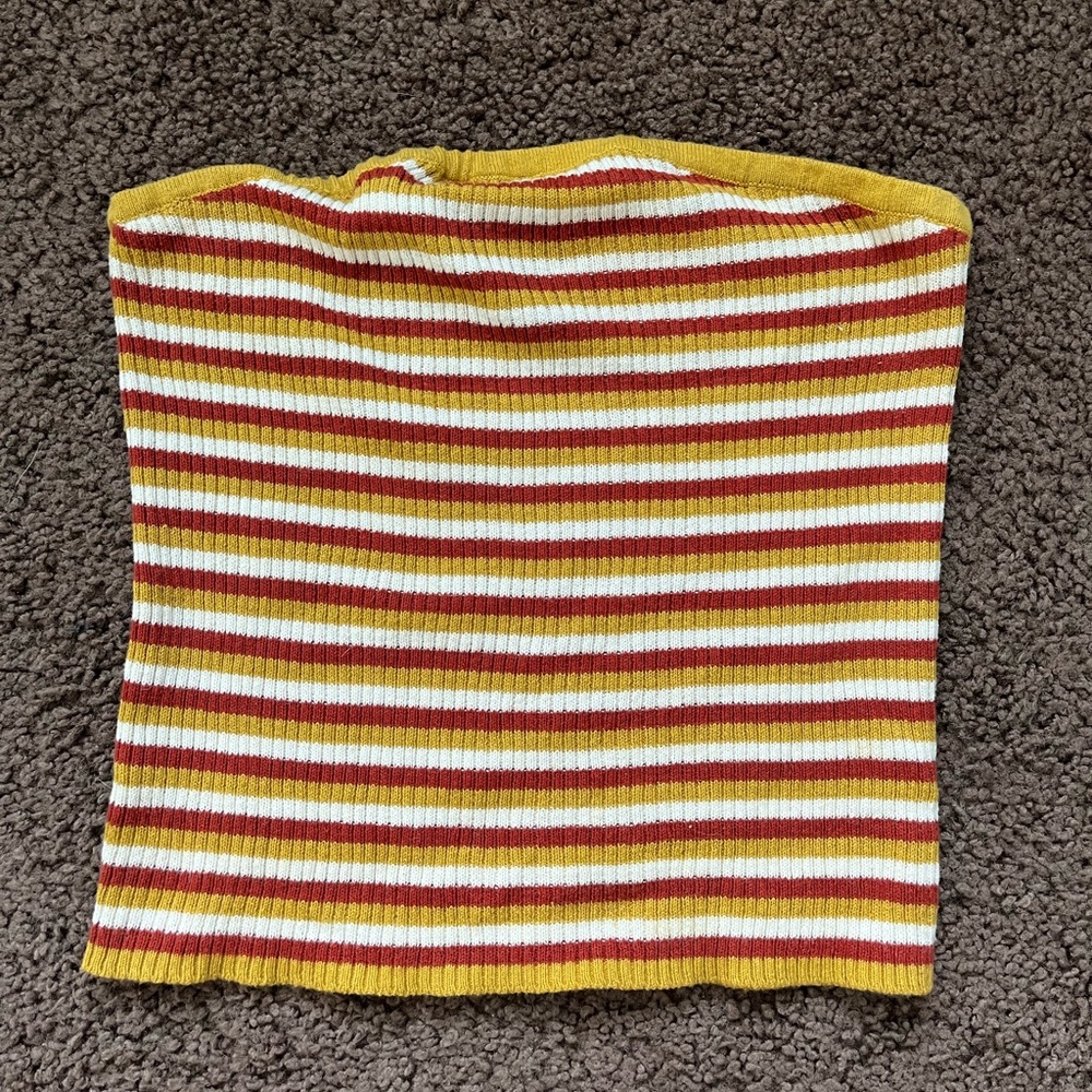 Striped Tube Top